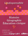 Histoire, Géographie, Education civique 3e