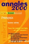 Annales 2000 - Français - Corrigés