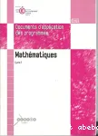 Mathématiques : cycle des apprentissages fondamentaux (cycle 2)