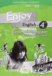 Enjoy english in 4e : guide pédagogique et fiches pour la classe