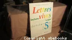 Lettres vives 5e lecture langue écriture